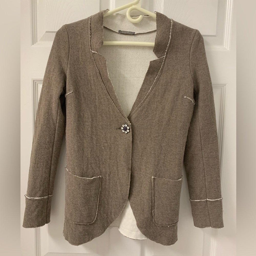 Kosmika Sweater Knit Jacket SZ Small